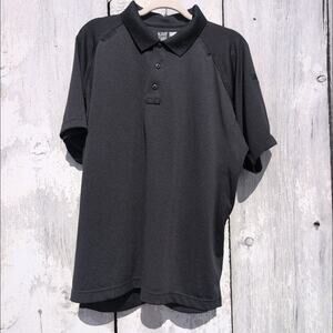 511 Tactical Helios Base Black Short Sleeve Polo Men's Large
